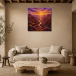 Premium Wall Art Kare Html Edition – CP-US-DS-S-002 presented in a sophisticated home setting