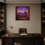 Premium Wall Art Kare Html Edition – CP-US-DS-S-004 displayed in a contemporary gallery-inspired room