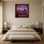 Premium Wall Art Kare Html Edition – CP-US-DS-S-004 showcased in an elegant minimalist interior