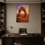 Premium Wall Art Dikey Html Edition – CP-US-DS-V-001 displayed in a contemporary gallery-inspired room
