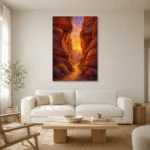 Premium Wall Art Dikey Html Edition – CP-US-DS-V-002 styled in a refined neutral interior