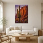 Premium Wall Art Dikey Html Edition – CP-US-DS-V-005 styled in a refined neutral interior