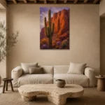 Premium Wall Art Dikey Html Edition – CP-US-DS-V-005 presented in a sophisticated home setting