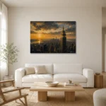 Premium Wall Art Yatay Html Edition – CP-US-GM-H-001 styled in a refined neutral interior