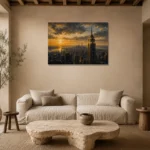 Premium Wall Art Yatay Html Edition – CP-US-GM-H-001 presented in a sophisticated home setting