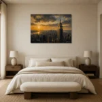 Premium Wall Art Yatay Html Edition – CP-US-GM-H-001 showcased in an elegant minimalist interior
