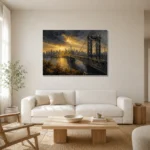 Premium Wall Art Yatay Html Edition – CP-US-GM-H-003 styled in a refined neutral interior