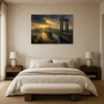 Premium Wall Art Yatay Html Edition – CP-US-GM-H-003 showcased in an elegant minimalist interior