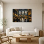 Premium Wall Art Yatay Html Edition – CP-US-GM-H-004 styled in a refined neutral interior