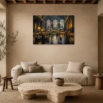 Premium Wall Art Yatay Html Edition – CP-US-GM-H-004 presented in a sophisticated home setting