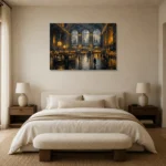 Premium Wall Art Yatay Html Edition – CP-US-GM-H-004 showcased in an elegant minimalist interior