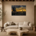 Premium Wall Art Yatay Html Edition – CP-US-GM-H-005 presented in a sophisticated home setting