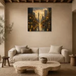 Premium Wall Art Kare Html Edition – CP-US-GM-S-002 presented in a sophisticated home setting