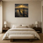 Premium Wall Art Kare Html Edition – CP-US-GM-S-003 showcased in an elegant minimalist interior