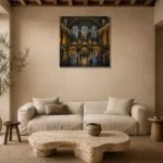 Premium Wall Art Kare Html Edition – CP-US-GM-S-004 presented in a sophisticated home setting