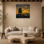 Premium Wall Art Kare Html Edition – CP-US-GM-S-005 presented in a sophisticated home setting