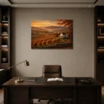 Premium Wall Art Yatay Html Edition – CP-US-HV-H-002 displayed in a contemporary gallery-inspired room