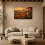 Premium Wall Art Yatay Html Edition – CP-US-HV-H-002 presented in a sophisticated home setting
