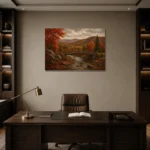 Premium Wall Art Yatay Html Edition – CP-US-HV-H-005 displayed in a contemporary gallery-inspired room