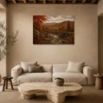Premium Wall Art Yatay Html Edition – CP-US-HV-H-005 presented in a sophisticated home setting
