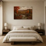 Premium Wall Art Yatay Html Edition – CP-US-HV-H-005 showcased in an elegant minimalist interior