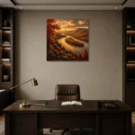 Premium Wall Art Kare Html Edition – CP-US-HV-S-001 displayed in a contemporary gallery-inspired room