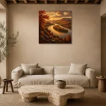 Premium Wall Art Kare Html Edition – CP-US-HV-S-001 presented in a sophisticated home setting