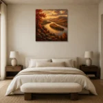 Premium Wall Art Kare Html Edition – CP-US-HV-S-001 showcased in an elegant minimalist interior
