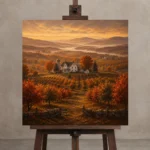 Premium Wall Art Kare Html Edition – CP-US-HV-S-002 displayed on a studio easel
