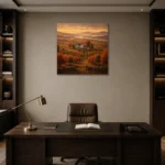 Premium Wall Art Kare Html Edition – CP-US-HV-S-002 displayed in a contemporary gallery-inspired room