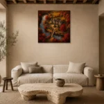 Premium Wall Art Kare Html Edition – CP-US-HV-S-003 presented in a sophisticated home setting