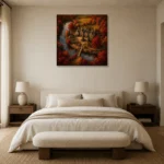 Premium Wall Art Kare Html Edition – CP-US-HV-S-003 showcased in an elegant minimalist interior