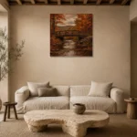 Premium Wall Art Kare Html Edition – CP-US-HV-S-005 presented in a sophisticated home setting