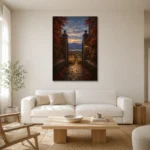 Premium Wall Art Dikey Html Edition – CP-US-HV-V-004 styled in a refined neutral interior