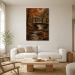 Premium Wall Art Dikey Html Edition – CP-US-HV-V-005 styled in a refined neutral interior