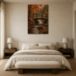 Premium Wall Art Dikey Html Edition – CP-US-HV-V-005 showcased in an elegant minimalist interior