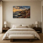 Premium Wall Art Yatay Html Edition – CP-US-NEC-H-001 showcased in an elegant minimalist interior