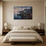 Premium Wall Art Yatay Html Edition – CP-US-NEC-H-002 showcased in an elegant minimalist interior