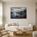 Premium Wall Art Yatay Html Edition – CP-US-NEC-H-005 styled in a refined neutral interior