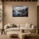 Premium Wall Art Yatay Html Edition – CP-US-NEC-H-005 presented in a sophisticated home setting