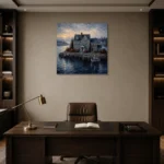 Premium Wall Art Kare Html Edition – CP-US-NEC-S-002 displayed in a contemporary gallery-inspired room