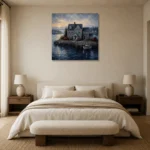 Premium Wall Art Kare Html Edition – CP-US-NEC-S-002 showcased in an elegant minimalist interior