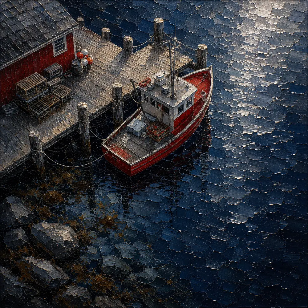 Atlantic Constellation New England Coastal Wall Art New England Navy Art Print