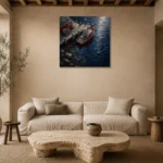 Premium Wall Art Kare Html Edition – CP-US-NEC-S-003 presented in a sophisticated home setting