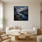 Premium Wall Art Kare Html Edition – CP-US-NEC-S-004 styled in a refined neutral interior