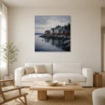 Premium Wall Art Kare Html Edition – CP-US-NEC-S-005 styled in a refined neutral interior