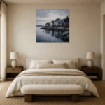 Premium Wall Art Kare Html Edition – CP-US-NEC-S-005 showcased in an elegant minimalist interior