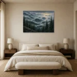Premium Wall Art Yatay Html Edition – CP-US-PF-H-002 showcased in an elegant minimalist interior