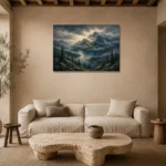 Premium Wall Art Yatay Html Edition – CP-US-PF-H-003 presented in a sophisticated home setting