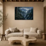 Premium Wall Art Yatay Html Edition – CP-US-PF-H-004 presented in a sophisticated home setting
